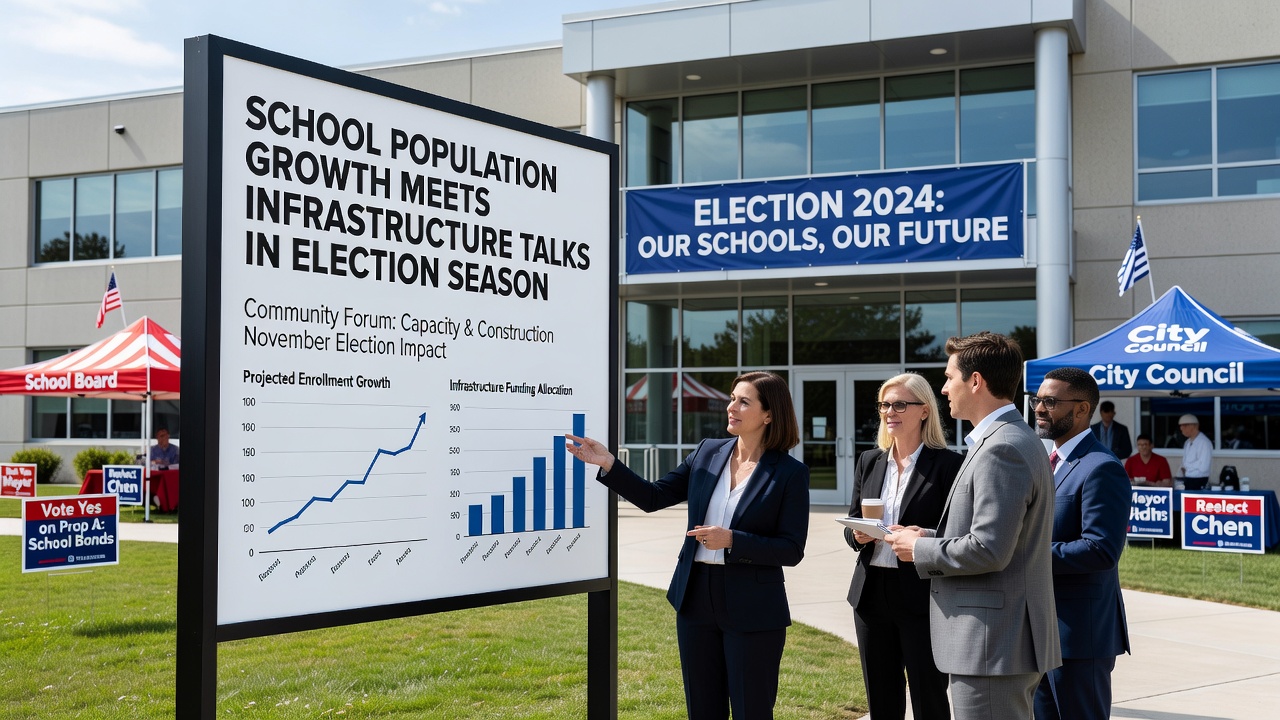 School Population Growth Meets Infrastructure Talks in Election Season